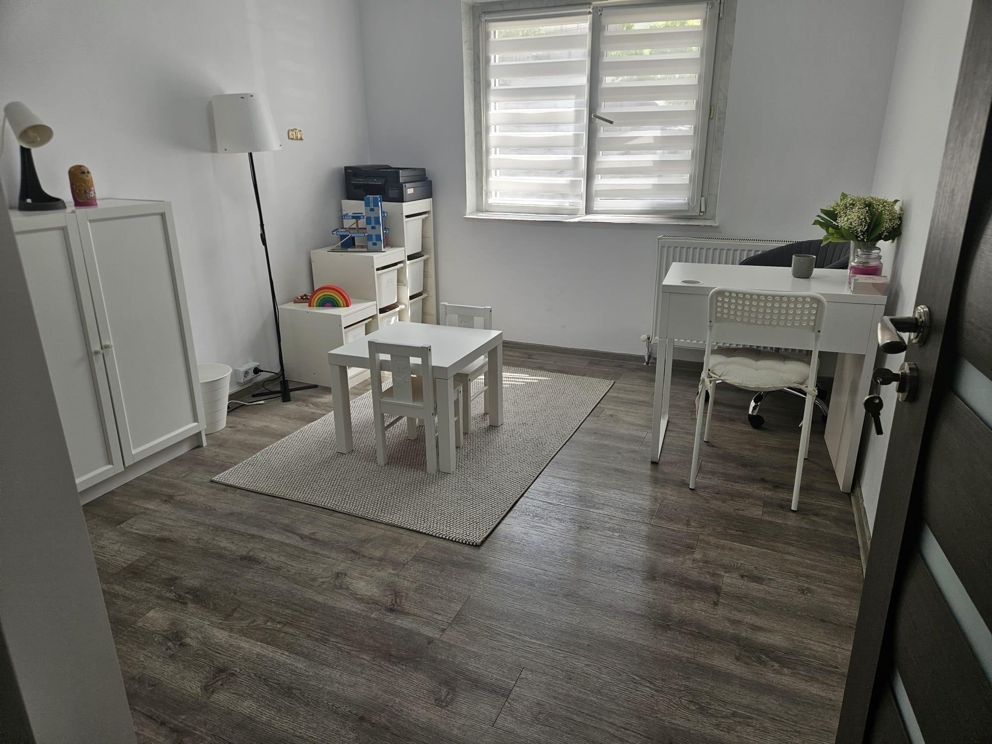 Spatiu de lucru pentru copii in cabinetul de psihologie